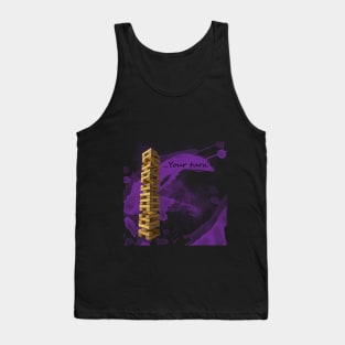 Impossible Jenga - Purple Tank Top